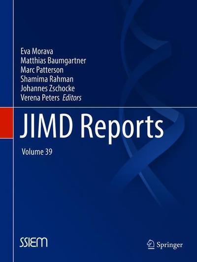 JIMD Reports, Volume 39 - JIMD Reports (Paperback Bog) [1st ed. 2018 edition] (2018)