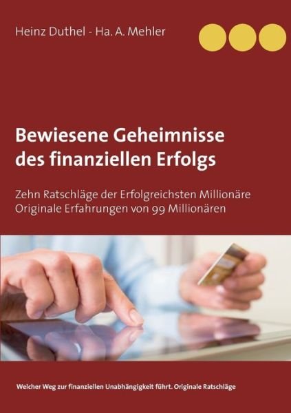 Cover for Duthel · Bewiesene Geheimnisse des finanz (Bog) (2017)