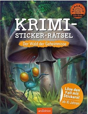 Cover for Kiefer:krimi-stickerrätsel · Der Wald (Bok)