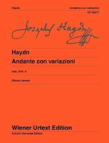 Andante con Variazioni f-Moll - Haydn - Boeken -  - 9783850550765 - 