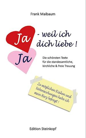 Cover for Frank Maibaum · Ja - weil ich dich liebe! (Paperback Book) (2021)