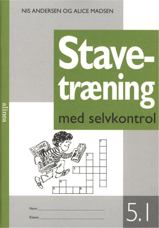 Cover for Alice Madsen Nis Andersen · Stavetræning: Stavetræning med selvkontrol, 5-1 (Heftet bok) [2. utgave] (1999)