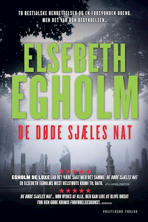 Cover for Elsebeth Egholm · De døde sjæles nat (Sewn Spine Book) [1th edição] (2012)