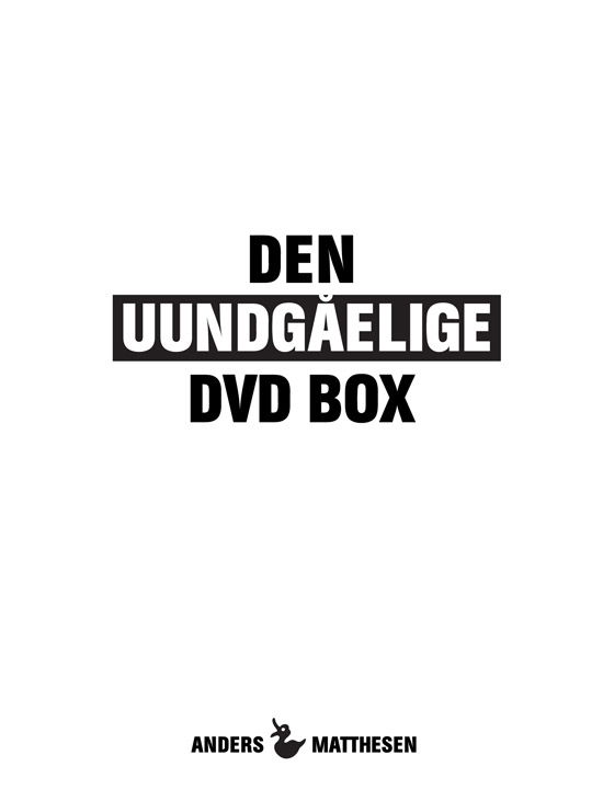 den Uundgåelige DVD Box - Anders Matthesen - Elokuva - Artpeople - 9788771087765 - maanantai 14. marraskuuta 2011