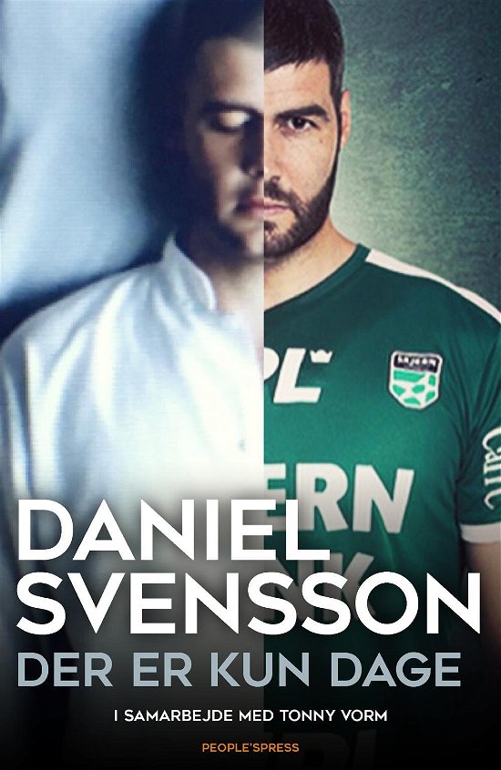 Cover for Daniel Svensson med Tonny Vorm · Der er kun dage (Sewn Spine Book) [1er édition] (2017)