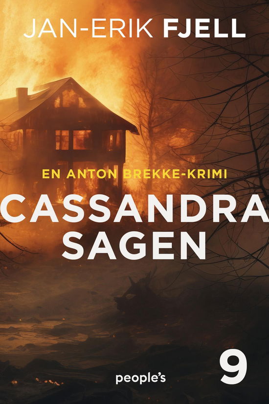 Cover for Jan-Erik Fjell · Anton Brekke: Cassandra-sagen (Sewn Spine Book) [1st edition] (2024)