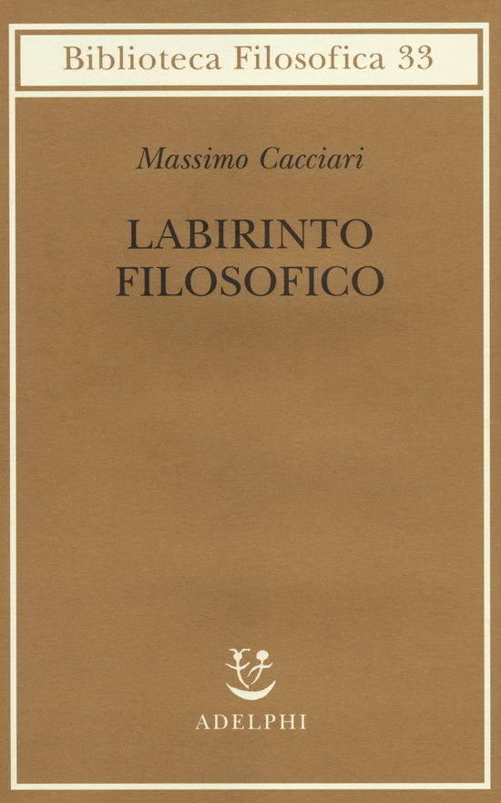 Cover for Massimo Cacciari · Labirinto Filosofico (DVD)