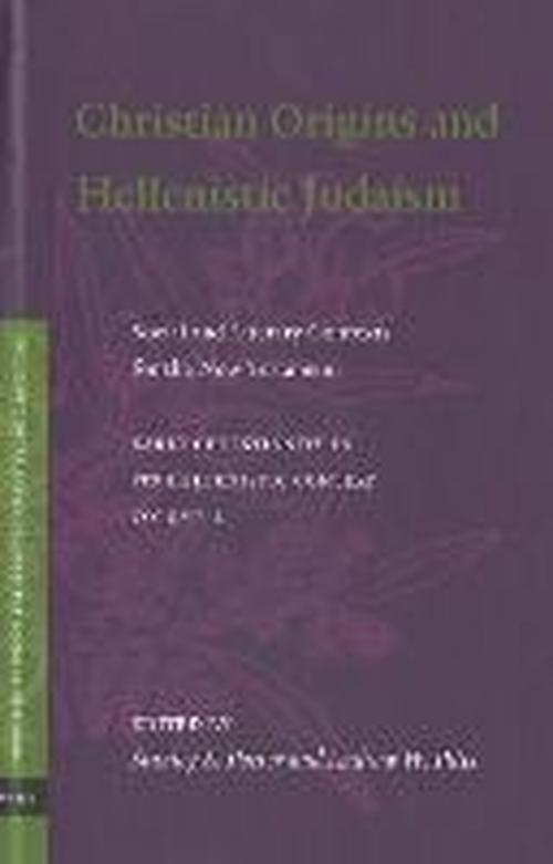 Cover for Stanley E. Porter · Christian Origins and Hellenistic Judaism: Social and Literary Contexts for the New Testament (Texts and Editions for New Testament Study: Early Christianity in Its Hellenistic Context, 2) (Inbunden Bok) (2012)