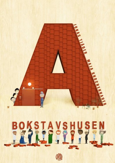 Cover for Maja Knochenhauer · Bokstavshusen (Gebundesens Buch) (2021)