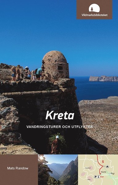 Cover for Mats Randow · Kreta : vandringsturer och utflykter (Book) (2021)