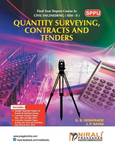 Cover for G B Deshpande · Quantity Syrveying Contracts And Trenders (Paperback Book) (2017)