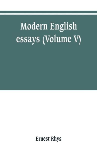 Cover for Rhys · Modern English essays (Volume V) (Pocketbok) (2019)