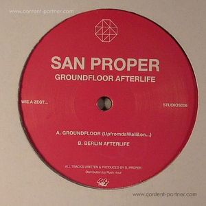 Cover for San Proper · Groundfloor Afterlife (12&quot;) (2011)