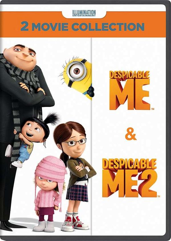 Cover for Despicable Me 2-movie Collection (DVD) (2017)