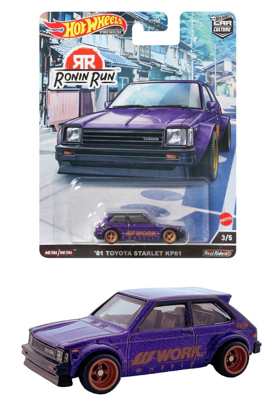 Cover for Hot Wheels · Mhwfpy86-hck11 - Hotwheels '81 Toyota Starlet (MERCH) (2022)