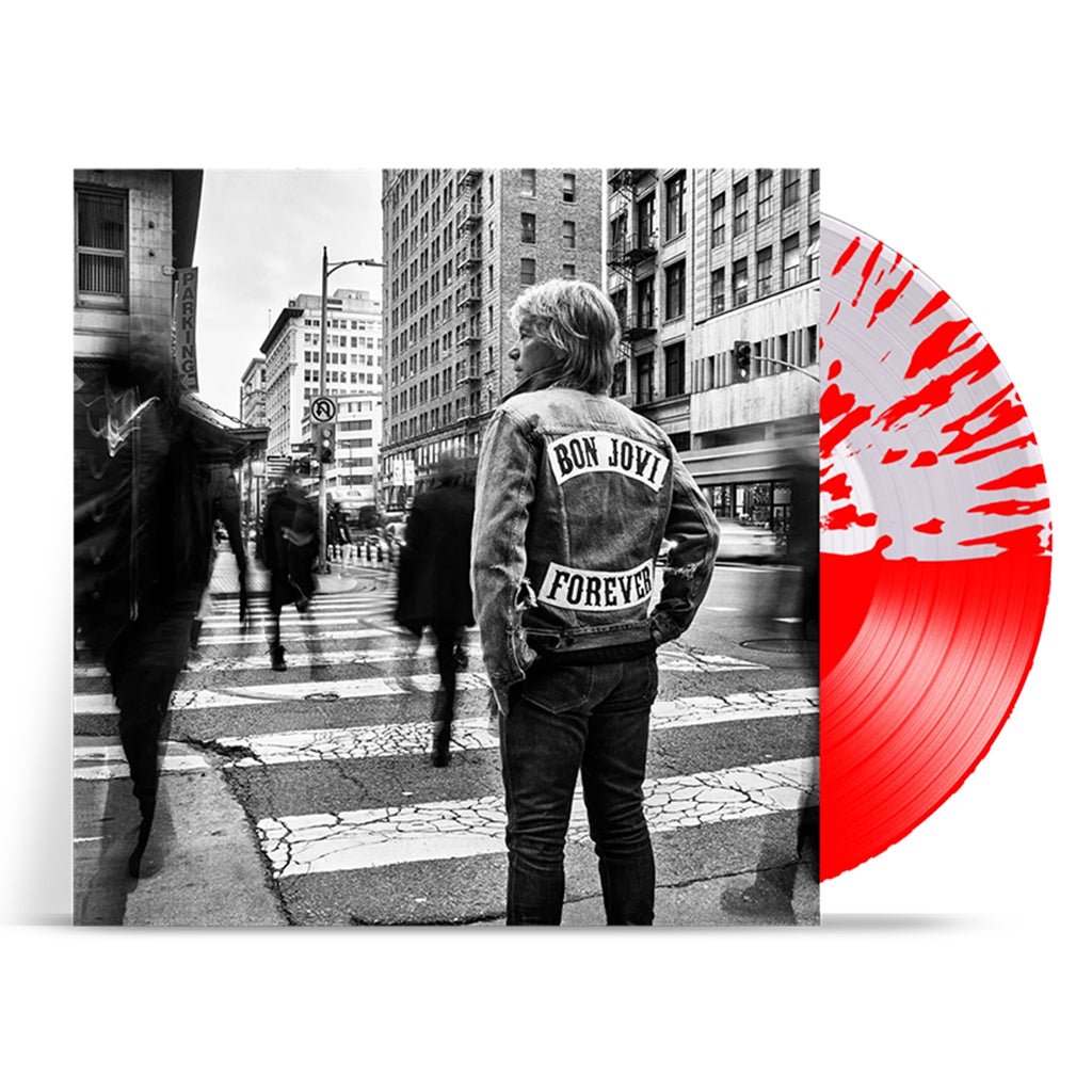 Bon Jovi · Forever (LP) [Limited Candy Apple Red and Clear Vinyl 