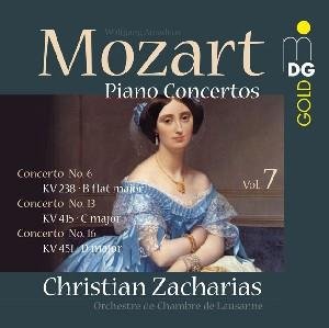 Cover for Mozart · Czacharias Orchestre De Chamb (CD) (2013)
