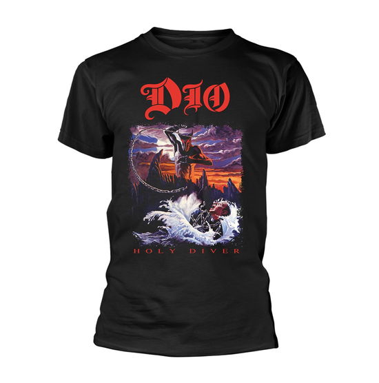 Cover for Dio · Holy Diver (T-shirt) [size XL] [Black edition] (2021)