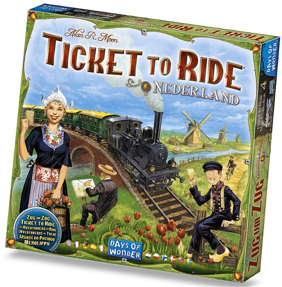 Cover for Enigma · Ticket To Ride - Nederland (Spielzeug) (2017)