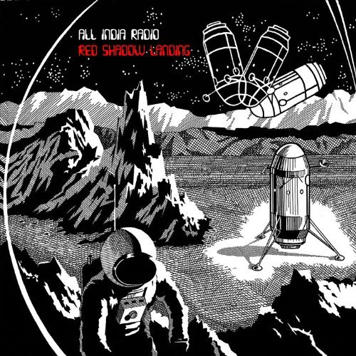 Cover for All India Radio · Red Shadow Landing (Red Vinyl + Download Coupon) (LP) (2012)