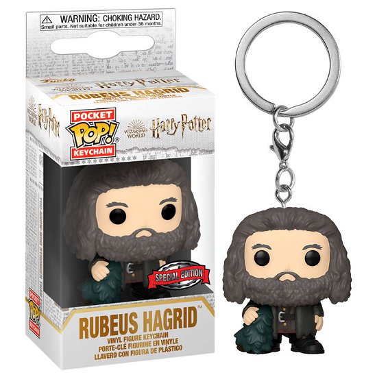 Funko Pop Keychain: Harry Potter Holiday - Hagrid (Merchandise) - Funko - Merchandise - Funko - 0889698579766 - 9. desember 2022