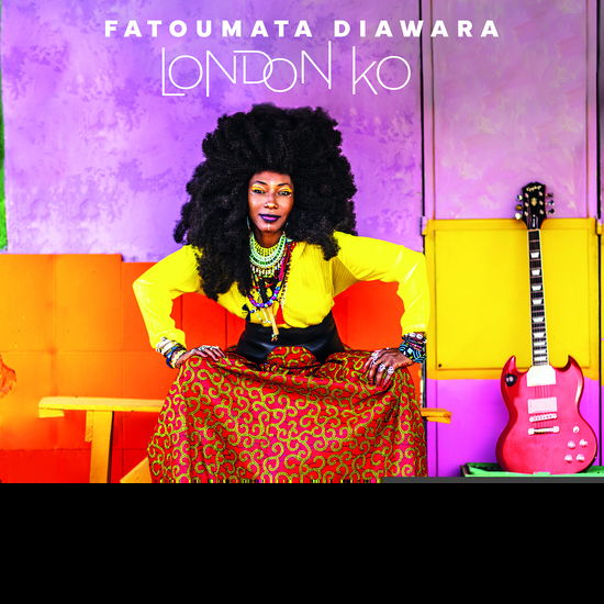 London Ko - Fatoumata Diawara - Musiikki - 3EME BUREAU - 3596974336766 - perjantai 12. toukokuuta 2023