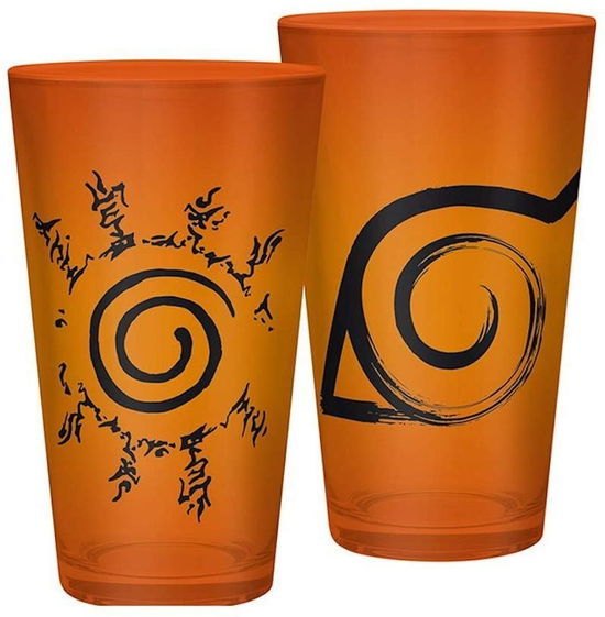 NARUTO SHIPPUDEN - Konoha - XXL Glass 400ml - P.Derive - Merchandise -  - 3665361034766 - 2020