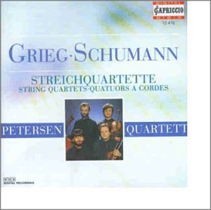 String Quartets In G Minor - Grieg - Musik - CAPRICCIO - 4006408104766 - 3. januar 2012