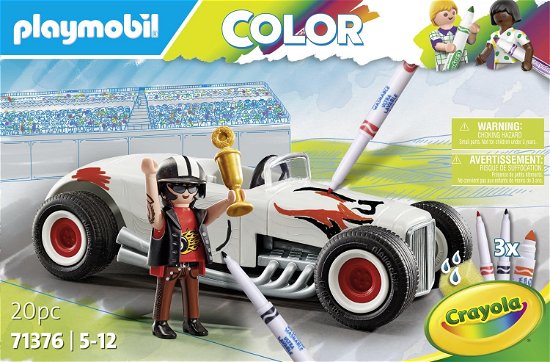 Cover for Playmobil · Playmobil Color: Hot Rod (71376) (Leksaker)