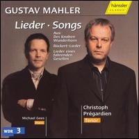 Lieder - Mahler / Pregardien / Gees - Musiikki - HANSSLER - 4010276018766 - tiistai 10. huhtikuuta 2007
