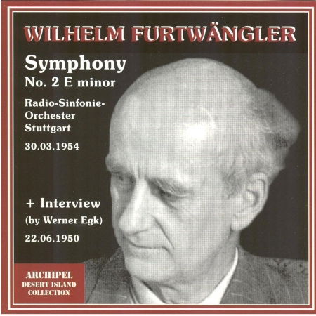 Cover for Furtwangler / Furtwangler · Sinfonie 2 &amp; Interviews (CD) (2012)