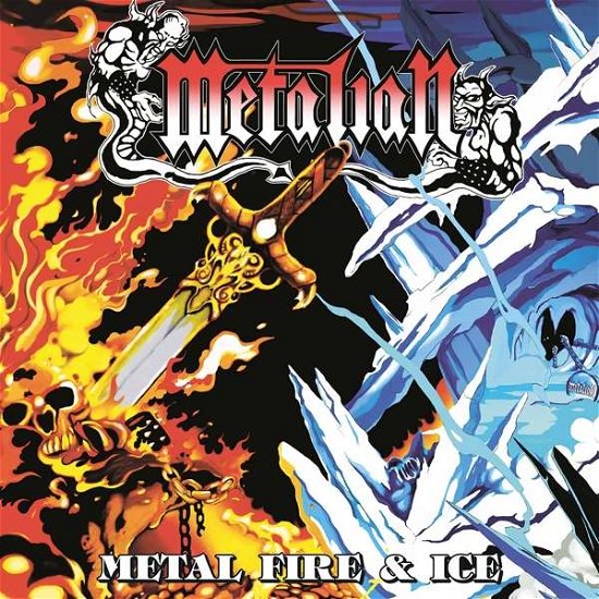 Cover for Metalian · Metal Fire &amp; Ice (LP) [Coloured edition] (2019)