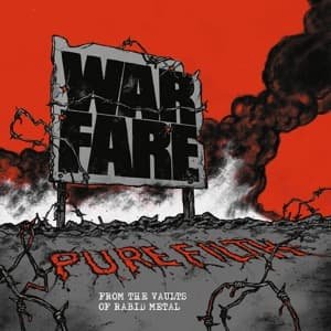 Cover for Warfare · Pure Filth: From The Vaults Of Rabid Metal (LP) [Limited edition] (2015)