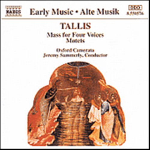 Cover for Oxford Cameratasummerly · Tallismusic For Four Voices (CD) (1993)