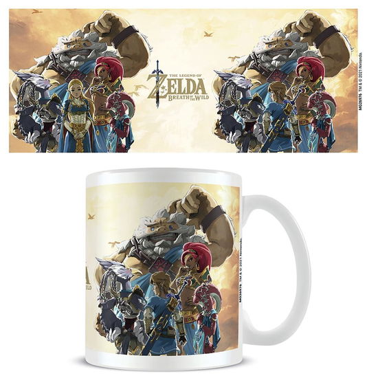 The Legend Of Zelda Breath Of The Wild Champions Sunset - Mugs - Fanituote - Pyramid Posters - 5050574269766 - 