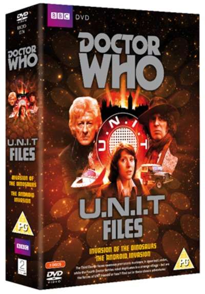 Doctor Who Boxset - U.N.I.T Files - Invasion of the Dinosaurs and the Android Invasion - Doctor Who Unit Box - Elokuva - BBC - 5051561033766 - maanantai 9. tammikuuta 2012