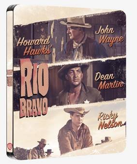 Cover for Rio Bravo (1959) (4K UHD Blu-ray) [Limited Steelbook edition] (2023)