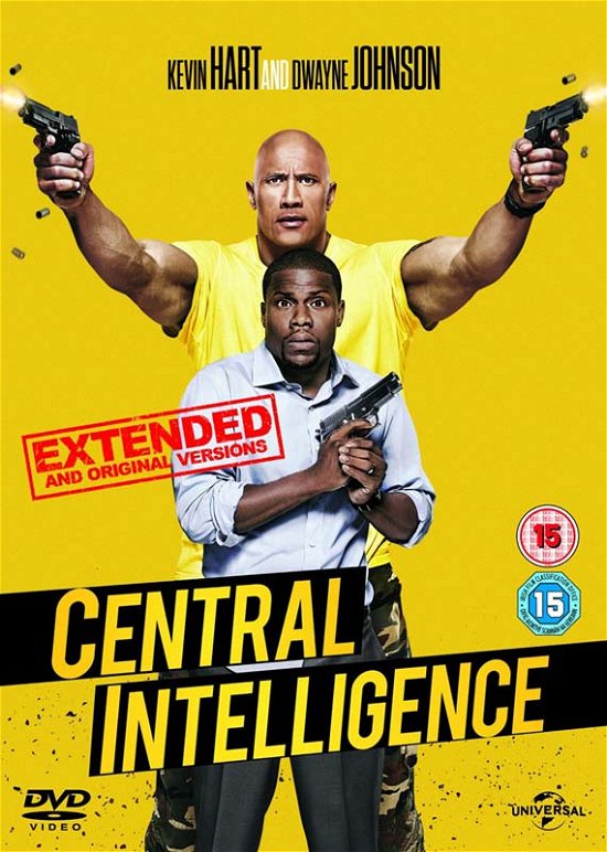 Central Intelligence - Central Intelligence DVD - Elokuva - Universal Pictures - 5053083085766 - maanantai 31. lokakuuta 2016