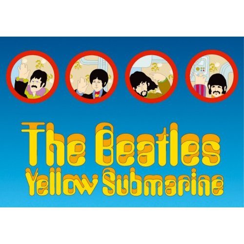 The Beatles Postcard: Yellow Submarine Portholes (Standard) - The Beatles - Bücher - Suba Films - Accessories - 5055295310766 - 