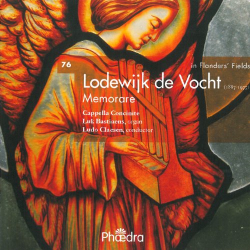 Cover for De Vocht / Cappella Concinite / Claesen · Memorare: Sacred Music (CD) [Digipak] (2013)