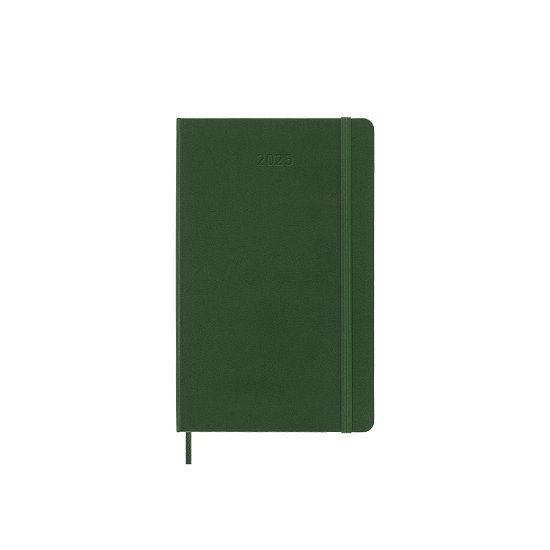 Cover for Moleskine · Moleskine 2025 12-Month Daily Large Hardcover Notebook: Myrtle Green (Paperback Bog) (2024)