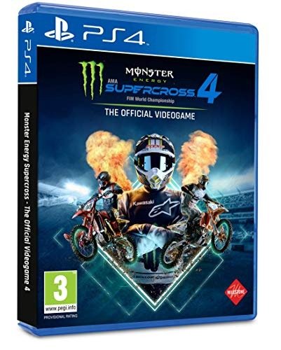 Monster Energy Supercross 4 Ps4 (MERCH)