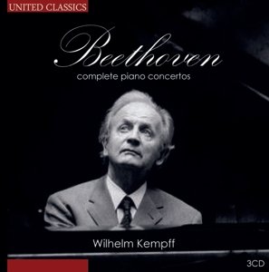 Beethoven - Complete Piano Concertos - Kempff Wilhelm - Musik - UNITED CLASSICS - 8713545220766 - 1. februar 2013