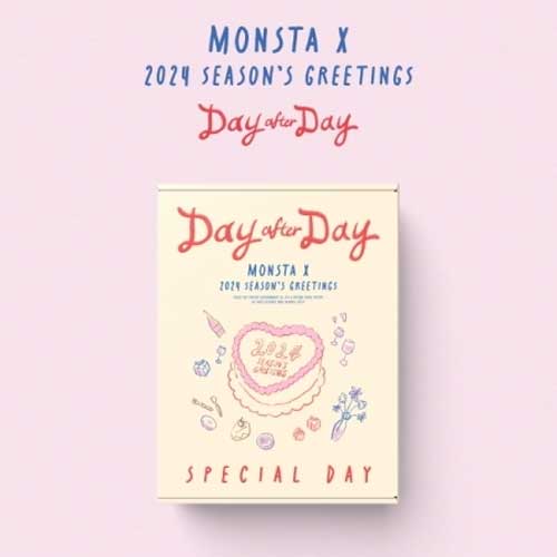 2024 Season's Greetings - Day After Day - Monsta X - Marchandise - STARSHIP ENT. - 8809966900766 - 5 janvier 2024