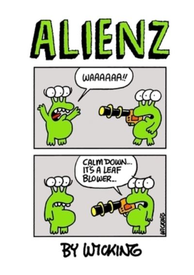Cover for Colin Wicking · Alienz (Book) (2018)