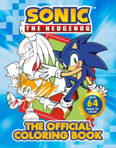 Cover for Penguin Young Readers Licenses · Sonic the Hedgehog: The Official Coloring Book (Paperback Bog) (2022)