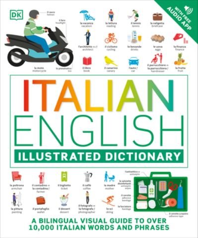 Cover for Dk · Italian English Illustrated Dictionary (Book) (2023)