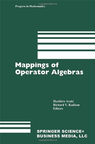 Cover for R.v. Kadison · Mappings of Operator Algebras (Progress in Mathematics) (Innbunden bok) (1991)