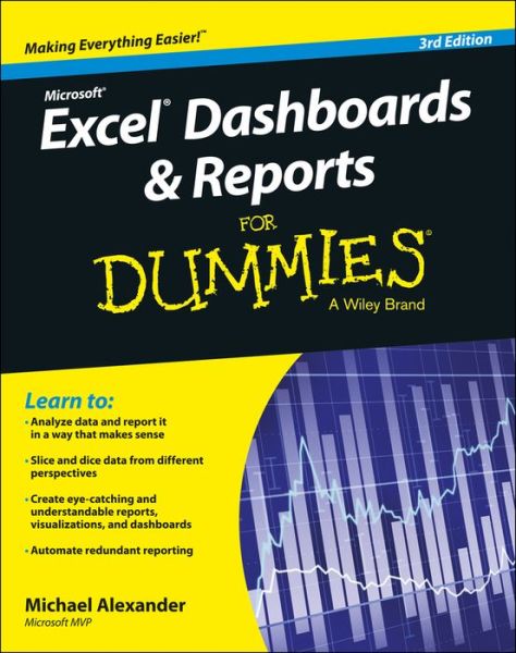 Cover for Michael Alexander · Excel Dashboards &amp; Reports for Dummies (Pocketbok) [3rd edition] (2016)