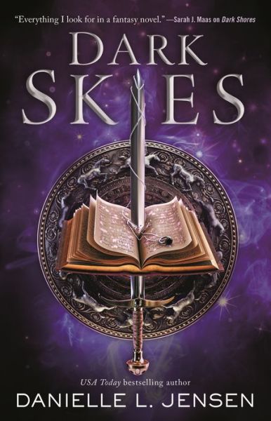 Cover for Danielle L. Jensen · Dark Skies - Dark Shores (Hardcover Book) (2020)